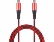 USB 2GO USB-C – kabel USB-C 1 m červený (797195)