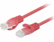 Lanberg PATCHCORD CAT.6 UTP 1,5M RED FLUKE PASSED LANBERG 10-BACK