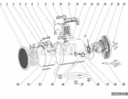 Dedra termostat 16A