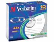 Verbatim CD-R 700 MB 48x 10 kusů (43415)