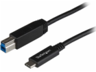 StarTech USB-B – USB-C kabel USB 1 m černý (USB31CB1M)