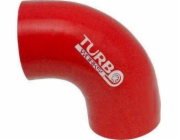 TurboWorks_G Koleno 90 stupňů TurboWorks Red 57mm