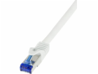 LogiLink LogiLink C6A051S síťový kabel Bílý 2 m Cat6a S/F...