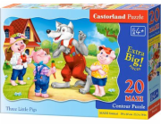 Castorland Puzzle Three Little Pigs 20 Maxi dílků