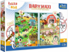 Trefl Oboustranné puzzle 2x10 dílků Baby Maxi Poznejte ch...