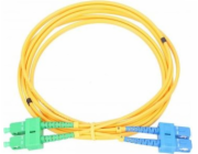 ExtraLink  PATCHCORD SC/UPC-SC/APC SM G.652D DUPLEX 3,0MM 5M PVC