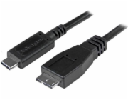 StarTech USB-C - micro-B USB kabel 0,5 m černý (USB31CUB50CM)