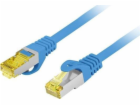 Lanberg PATCHCORD CAT.6A S/FTP LSZH CU 2M BLUE FLUKE PASS...