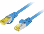 Lanberg PATCHCORD CAT.6A S/FTP LSZH CU 2M BLUE FLUKE PASSED LANBERG