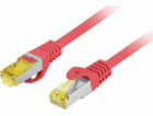 Lanberg PATCHCORD CAT.6A S/FTP LSZH CU 1,5M ČERVENÁ MOTOR...