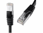 Spacetronik RJ45 kabel CAT8 S/FTP AWG26 CU LSZH černý 5m