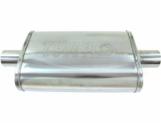 Středový tlumič výfuku TurboWorks 76 mm TurboWorks LT 409SS