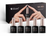 Silcare Silcare Mani More Set vitamínová hybridní báze 10g + hybridní lak 3x10g + vrch 10g