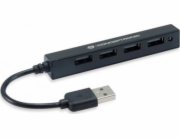 Conceptronic USB HUB CONCEPTRONIC USB-Hub 4-Port 2.0 ->4x2.0 o.Netzteil sw