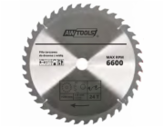 AWTools kotoučová pila na dřevo 250 x 30/22/16 mm 40z (AW48477)