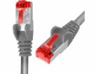 Spacetronik RJ45 kabel CAT 6 S/FTP AWG27 LSZH šedý 15m