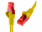 Spacetronik RJ45 CAT 6 U/UTP AWG24 kabel žlutý 1m