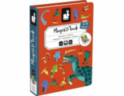 Magnetické puzzle Janod Dinosauři Magnetibook, Janod