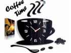 ModernClock Kuchyňské nástěnné hodiny CUP 3D EFFECT 12 BAREV