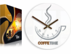 ModernClock Nástěnné hodiny Coffee Time ver.II WHITE ULTR...