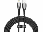 Baseus USB-A - Lightning USB kabel 2 m černý (CADH000301)