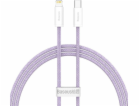 Baseus USB-C – Lightning kabel 1 m fialový (BSU3065PRP)