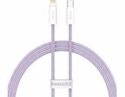 Baseus USB-C – Lightning kabel 1 m fialový (BSU3065PRP)