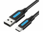 Vention USB-A - USB-C USB kabel 1 m černý (COKBF)