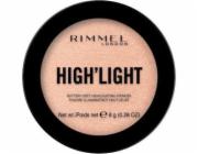 Rimmel Rimmel High'light Buttery-Soft Highlighting Pudrový rozjasňovač na obličej 002 Candlelit 8g