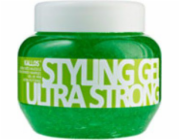 Kallos Styling Gel Ultra Hold Stylingový gel na vlasy (zelený) 275 ml