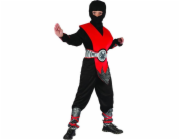 GoDan Ninja Costume červený lux univerzální