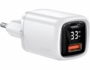 Usams T46 nabíječka 1x USB-A 1x USB-C 4 A (6958444976860)