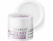 Activeshop Claresa stavební gel Soft&Easy gel mléčný bílý 12g