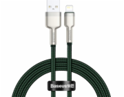 Baseus USB-A - Lightning kabel 1 m Zelený (baseus_20210316154707)