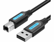 Vention USB kabel USB-A – USB-B 0,5 m černý (COQBD)