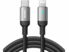 Joyroom USB-C – Lightning kabel 1,2 m černý (JYR650)