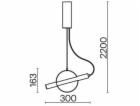 Závěsné svítidlo Maytoni Enigma, 5 W, LED, 3000 °K