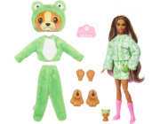 Panenka Barbie Mattel Cutie Reveal Frog Dog Series Kostýmy zvířat HRK24