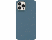 Pouzdro Hurtel Eco Case iPhone 14 Pro, silikon, rozložitelný kryt, tmavě modrá