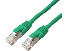 MicroConnect CAT6A UTP 3m Zelená LSZH