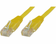 MicroConnect RJ-45/RJ-45, kat.6, U/UTP, žlutá, 20m (UTP620Y)