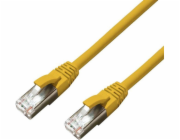 MicroConnect CAT6A S/FTP 15m Žlutá LSZH