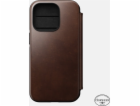 Nomad Moderní kožené pouzdro Horween Brown pro iPhone 14 Pro