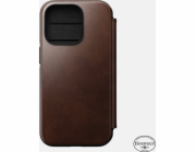 Nomad Moderní kožené pouzdro Horween Brown pro iPhone 14 Pro