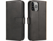 Hurtel Magnet Case Case pro Xiaomi Redmi Note 12 Pro / Poco X5 Pro 5G Cover with Flip Wallet Stand Black