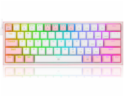 Klávesnice Redragon K617 Fizz (K617-RGB růžová)