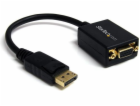 StarTech DisplayPort - D-Sub (VGA) AV adaptér 0,1 m černý...