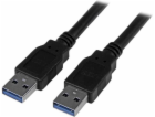 StarTech USB-A USB kabel – 3 m černý (USB3SAA3MBK)