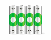 1x4 GP ReCyko NiMH battery AA 2600mAH, high capacity