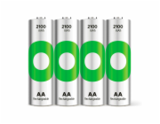 1x4 GP ReCyko+ NiMH Rech.Battery AA 2100mAH, ready to use